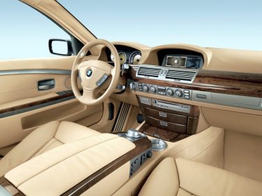 BMW E65 interior BMW E65 interior