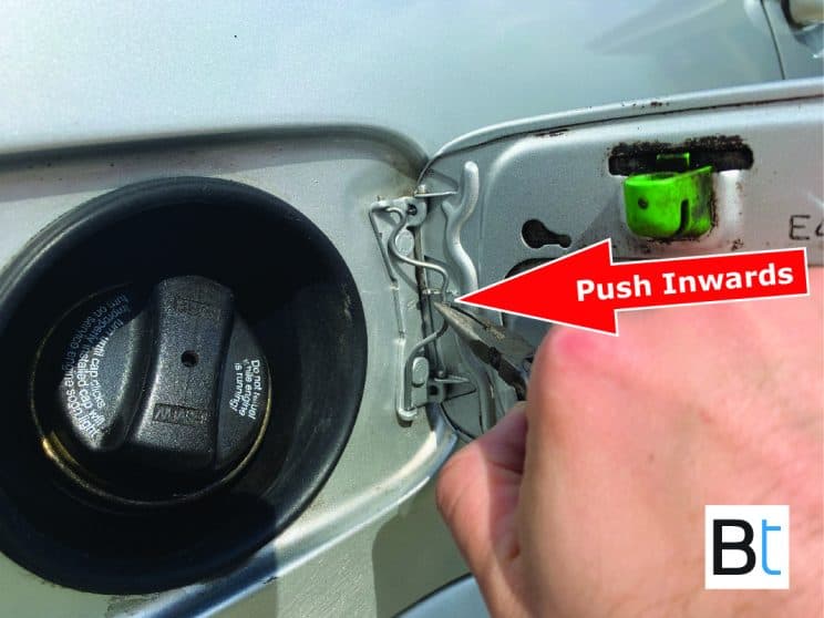 Spring Hinge BMW Fuel Door Replacement