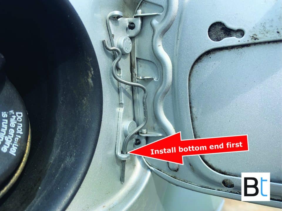 Spring Hinge BMW Fuel Door Replacement