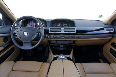 BMW E66 interior BMW E66 interior