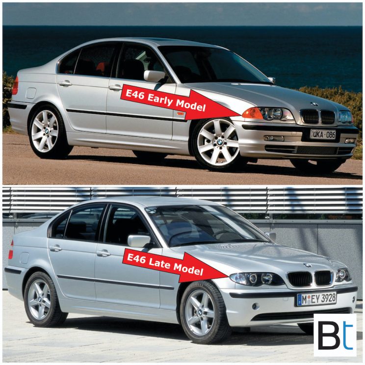 BMW E46 facelift changes