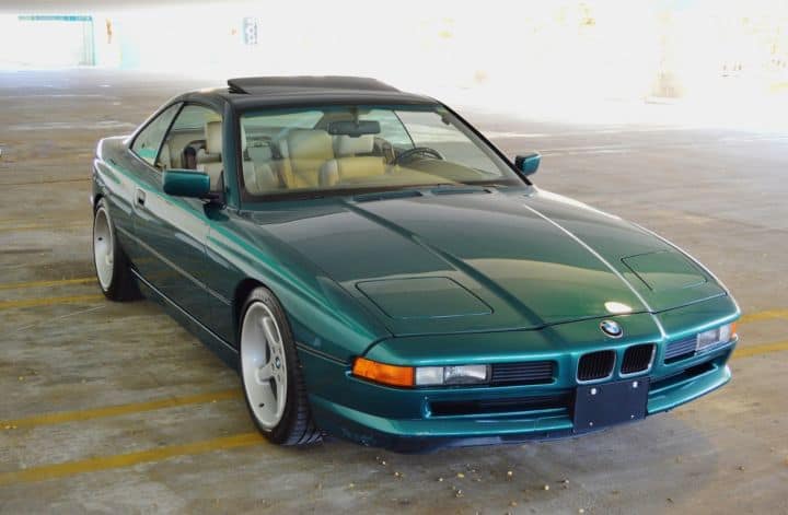 BMW E31 paint lagoon green