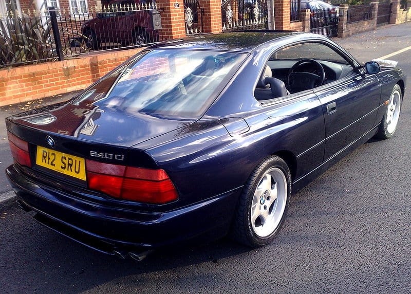 BMW E31 paint orient blue