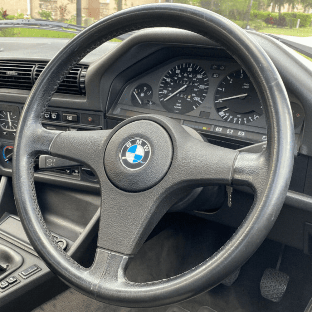 BMW E30 steering wheel