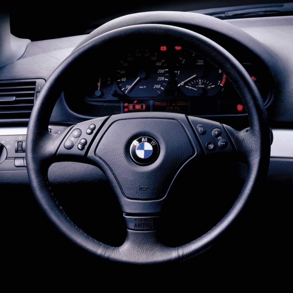 BMW E46 sport steering wheel