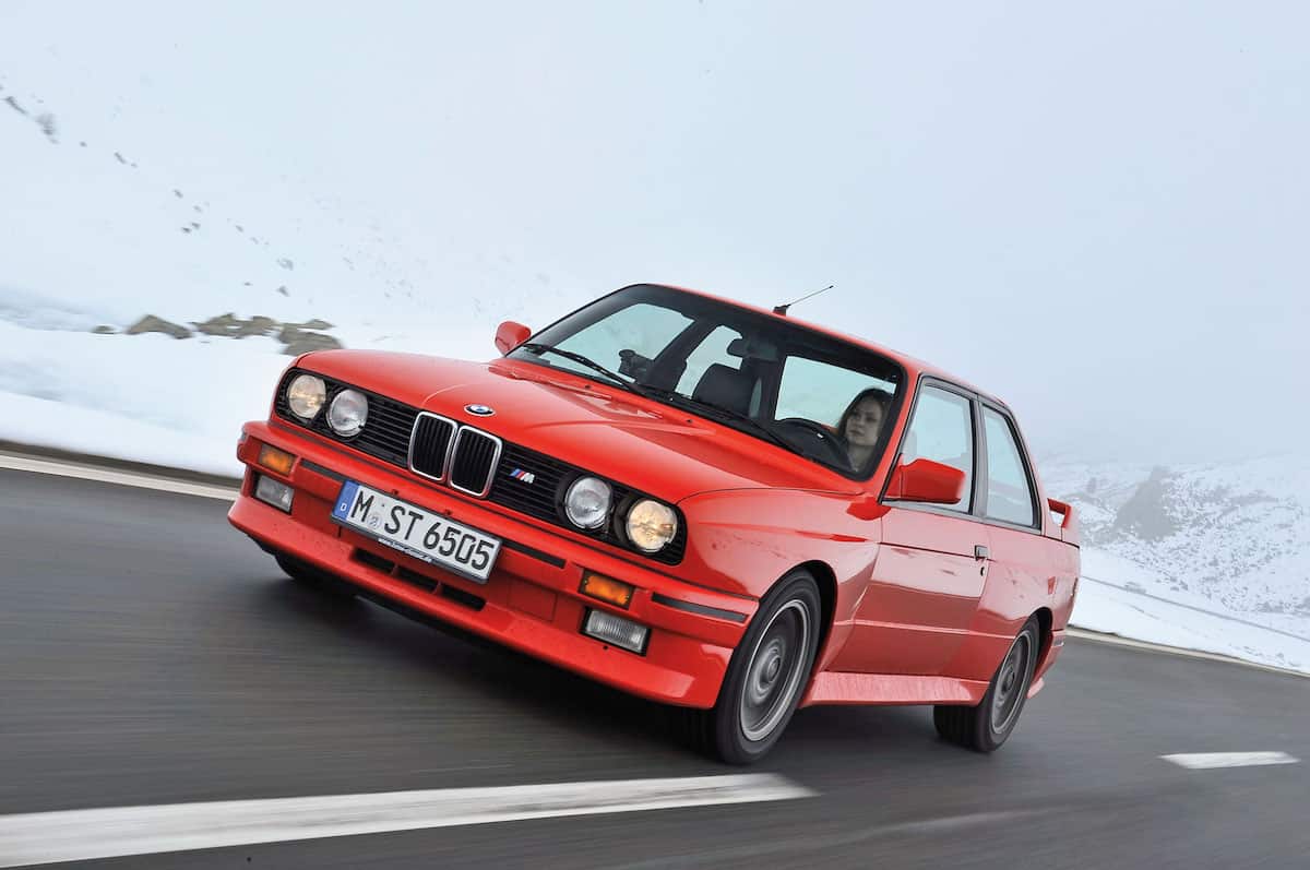 bmw e30 m3 brilliant red