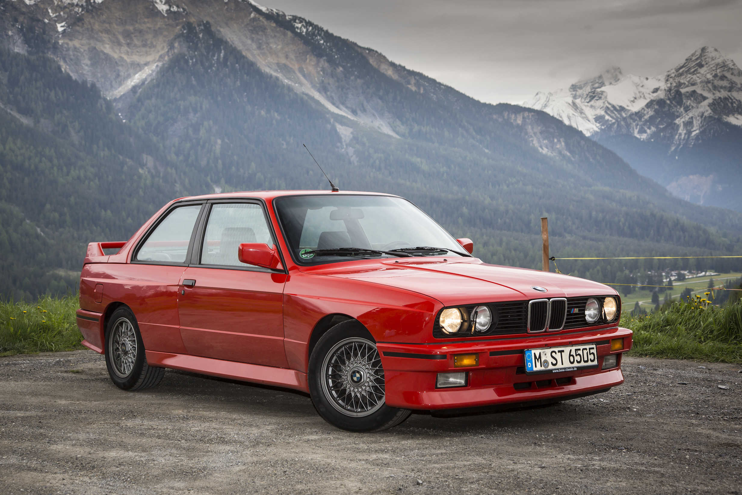 Stock BMW E30 M3 Red