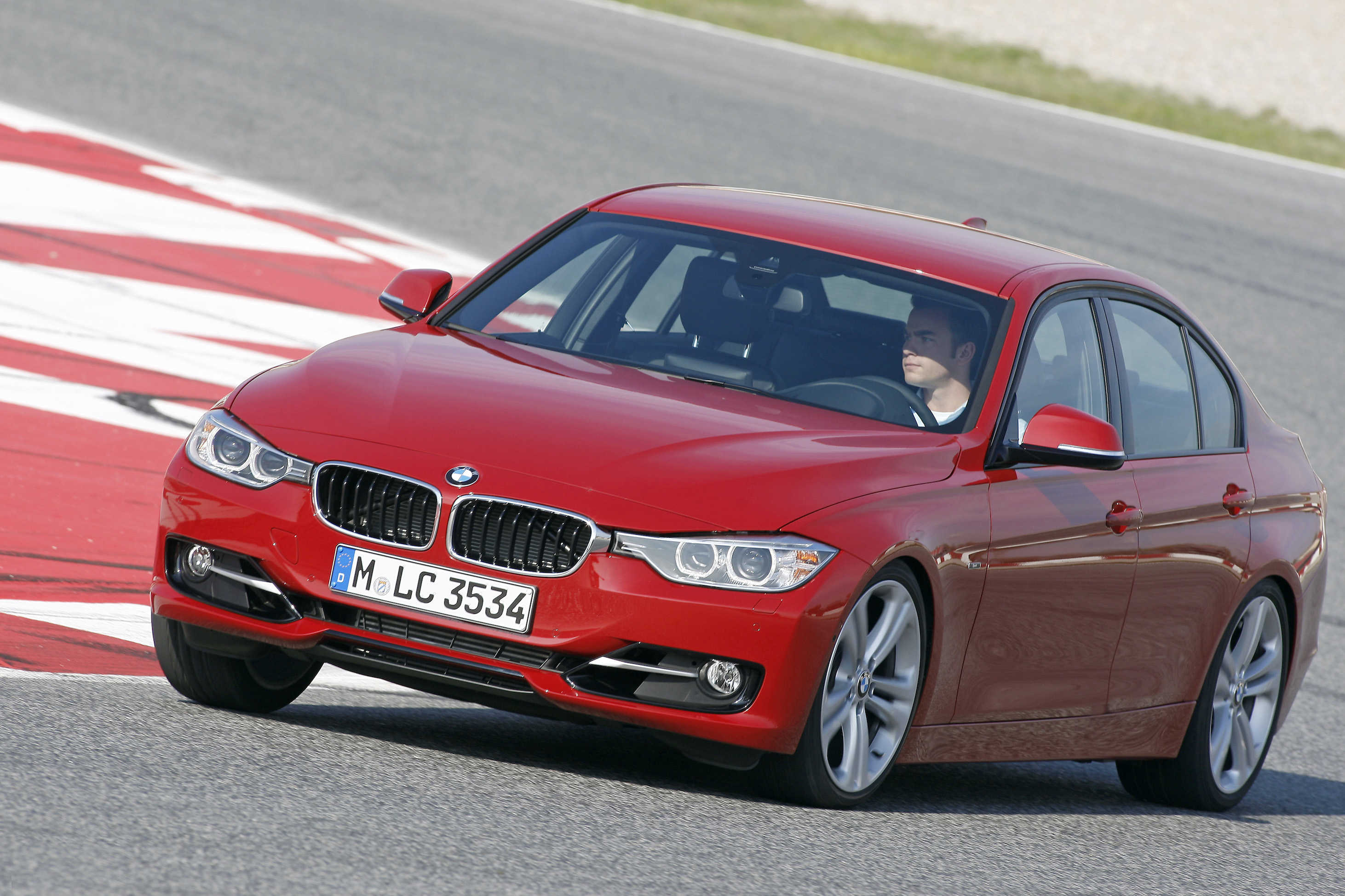 2012 BMW F30 3 series red 2012 BMW F30 3 series red