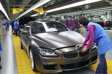 BMW 6 series production plant BMW 6 series production plant