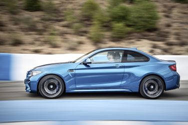 BMW M2 side view BMW M2 side view