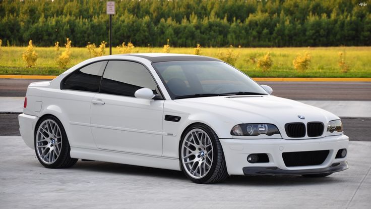 BMW E46 M3 Alpine White