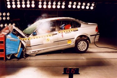 BMW E46 front crash BMW E46 front crash